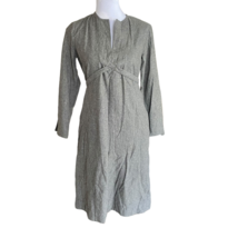 Vintage Saks Fifth Avenue Women&#39;s grey knee length dress France size 38 ... - £78.65 GBP
