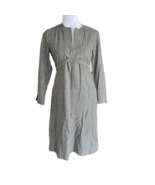 Vintage Saks Fifth Avenue Women&#39;s grey knee length dress France size 38 ... - £78.63 GBP