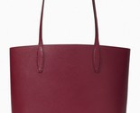 Kate Spade Large Reversible Glitter On Leather Tote Purple Pouch Pink K4... - £88.74 GBP
