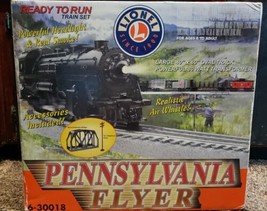 Lionel Pennsylvania Flyer O Gauge Train Set 6-30018 Complete w/ Transformer - £161.58 GBP