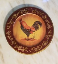 Huntington Decorative Plate Rooster 10 Inch Diameter - £6.77 GBP