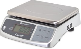 San Jamar M-Series Digital Food/Kitchen Scale, Stainless Steel, 66Lb, Silver. - £130.08 GBP