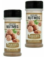 ( 1 ) Baker&#39;s Select Pure Ground Nutmeg 1.75 oz bottle NEW SEALED - £7.09 GBP