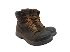 Timberland PRO 8&quot; Men&#39;s Endurance HD CTCP Work Boots A1Q5U Brown Size 10.5W - $56.99