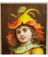 Antique Victorian Trade Card Happy New Year Greeting 1880s 4.5 x 3 - $33.25