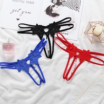 Embroidered Peekaboo Pearl G String - $55.73 MXN+