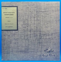 Otto Klemperer Philharmonia O LP BEETHOVEN Overtures Leonore 1,2,3 Fidelio BX12 - £7.90 GBP