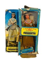 Pochahontas Action Figure Excel Toy 1974 Legends West Cowboy Box RARE Vt... - $445.50