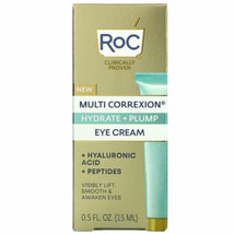 RoC Multi Correxion Hydrate + Plump Eye Cream 0.5fl.oz./15ml New - £10.09 GBP