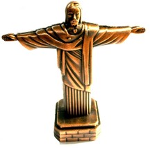 Christ Statue Die Cast Metal Collectible Pencil Sharpener - $149.26 MXN