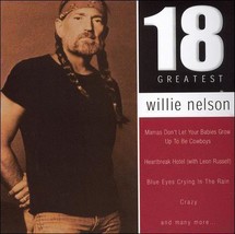 18 Greatest [Audio CD] Willie Nelson - £8.02 GBP