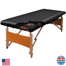 KIDOACOW Leather Massage Table Cover Protector Fitted Wipeable 72-81"x28... - $55.53