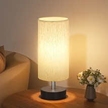 Small Table Lamp For Bedroom - Bedside Lamps For Night Stands, Minimalist, Dorm - £23.19 GBP