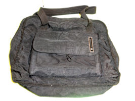 NEW BALANCE BLACK LAPTOP WORK PLAY GYM WATERPROOF DOCUMENT BAG 13X18X7 - $436.72 MXN