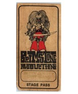 Nitty Gritty Dirt Band Backstage Pass Western Canada 1970&#39;s Brimstone Prod. - £27.14 GBP