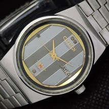 Genuine Vintage Citizen Auto 8200 Japan Mens Original Dial Watch 562a-a298249-6 - £18.08 GBP