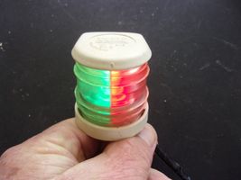 Aqua Signal Bicolor series 20 white Navigation Bow Light Red Green Boat - $22.77