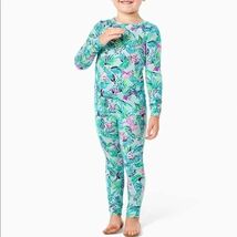 Lilly Pulitzer Girls 12 Sammy Pajama Set Barking up the Tree Dog Print NWT - $43.20