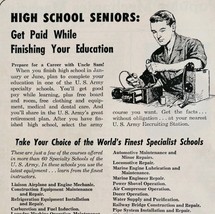 1949 US Army &amp; Air Force Training Recruitment Advertisement Vintage Mili... - $367.32 MXN