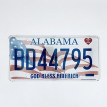 United States Alabama God Bless America Passenger License Plate BD44795 - £11.82 GBP