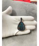 Azurite Necklace, Choice, Healing Emotions, Azurite Pendant Expression A... - $6.50