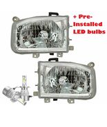 SAFARI GAZELLE 2005 PAIR LED HEADLIGHTS HEAD LIGHTS FRONT LAMPS RV MOTOR... - $183.15