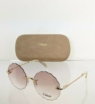 Brand New Authentic Chloe Sunglasses CE 2147S 717 55mm Gold 2147 Frame - £110.52 GBP