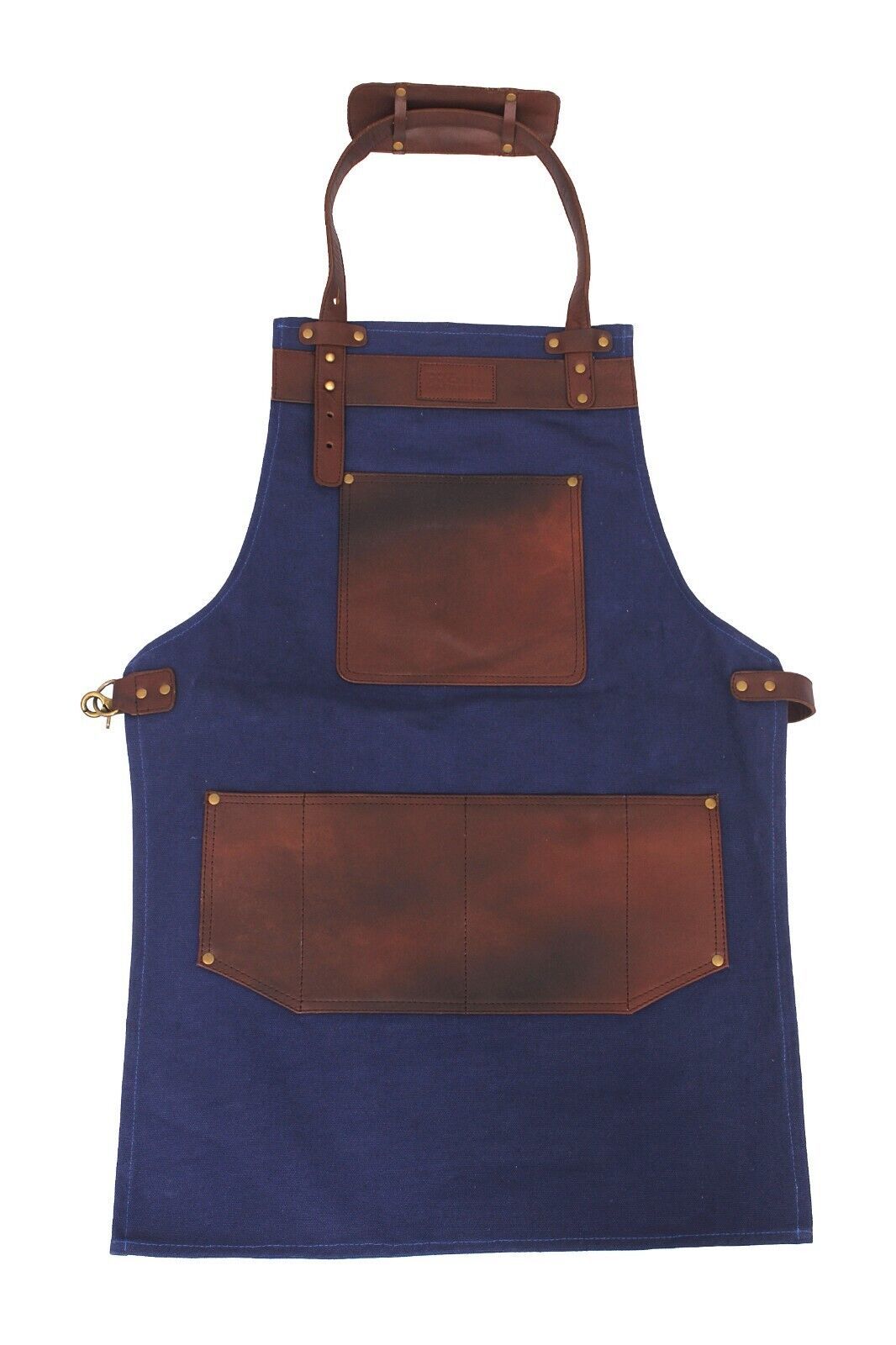 BBQ Chef Apron for Men &amp; Women Canvas Tool Work Shop Apron Pockets Heavy... - $37.52