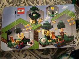 Lego Minecraft Lot 21165, 21154, 21153 The Bee Farm, The Blaze Bridge, Wool Farm - £47.95 GBP