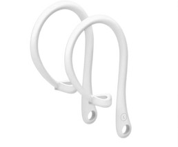 White Non-Slip Ergonomically Designed Comfort Fit Earphone Sleeve For AirPods 3 - £3.58 GBP