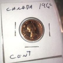 Canada 1964  LBB5 1 Cent BU Canadian Penny Nice UNC Large Beads - £1.37 GBP