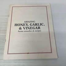 Amazing Honey Garlic and Vinegar Home Remedies and Recipes Paperback Book 1996 - £14.55 GBP
