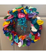 14&quot; Happy Birthday Balloon Wreath for Door and Home Decor - $50.00