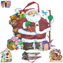 Rudolph Santa Snowman Reindeer Christmas Xmas GIFT Wrap Paper BAG Tote Shopper - £3.09 GBP+