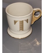 Anthropologie “T” Letter Monogram Mug - £11.02 GBP
