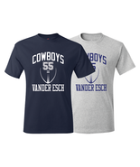 Cowboys Leighton Vander Esch Training Camp Jersey T-Shirt - $435.16 MXN+