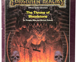 Tsr Books Forgotten realms the throne of bloodstone #92 340603 - $89.00