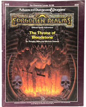 Tsr Books Forgotten realms the throne of bloodstone #92 340603 - £70.00 GBP