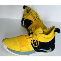 Mens Nike PG 2.5 Moon Exploration Yellow/Black Size 10.5 Paul George BQ8452-700 - $61.78