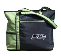 Seattle Seahawks NFL Football Purse Carryall Tote Bag Embroidered Logo 1... - £36.64 GBP