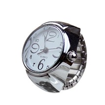 Hot Sale Fashion Couple Watch Ring For Personality Men Women Finger Round Quartz - £10.23 GBP