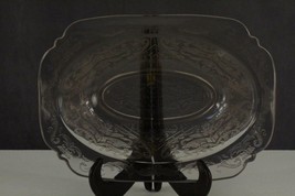 Vintage Pink Federal Depression Glass MADRID Oval Vegetable Bowl 9.75&quot; X 7&quot; - £13.98 GBP