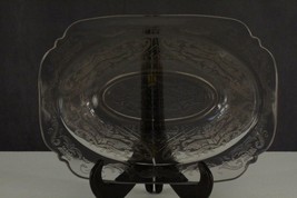 Vintage Pink Federal Depression Glass MADRID Oval Vegetable Bowl 9.75&quot; X 7&quot; - £14.25 GBP