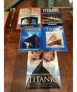 Lot Of 5 - Inside The Titanic, Discovery Of The Titanic, James Cameron’s... - £15.39 GBP