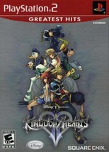 Kingdom Hearts II Playstation 2 Video Game Greatest Hits Disney Adventure PS2 - £8.79 GBP