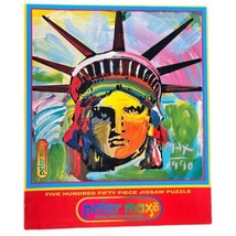 Peter Max Statue Of Liberty 1999 Ceaco 550 Piece Jigsaw Puzzle Brand New Sealed - £34.91 GBP