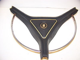 1969 CHRYSLER NEWPORT HORN RING CAP OEM BLACK - £53.08 GBP