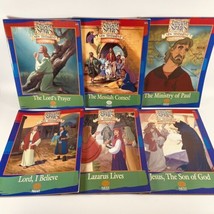 Bible Activity Color Books NEST Animated Stories Lot of 6 From The New Testament - $25.43