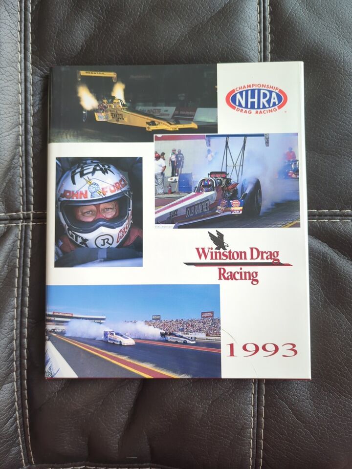 Primary image for NHRA Championship Drag Racing Winston Drag Racing 1993 Hardcover Book Vintage