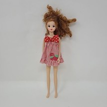 Licca Chan Doll Blonde Pink Hair Takara Tomy 10" - $24.74
